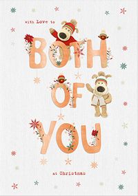 Tap to view Boofle To Both Of You Christmas Card