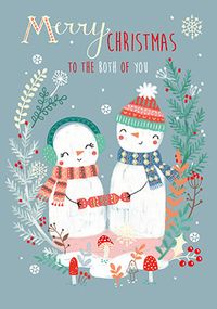 Tap to view Cosy Snowmen Merry Christmas to the Both of You Card