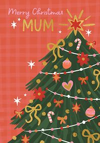 Tap to view Merry Christmas Mum Tree Card