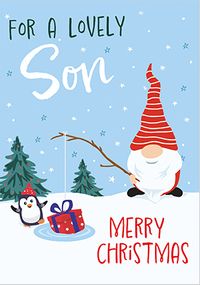 Tap to view Lovely Son Gonk Christmas Card