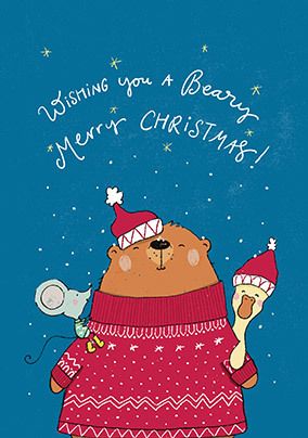 Photo of A Beary Merry Christmas Card