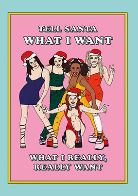Spice Girls Spoof Christmas Card