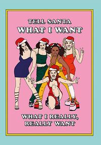 Tap to view Spice Girls Spoof Christmas Card