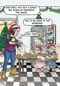 Tap to view Santa & Co Prosecco Christmas Card