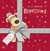 Tap to view Boofle Boyfriend Square Christmas Card