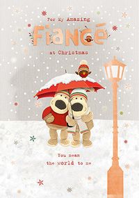 Tap to view Boofle Fiance Christmas Card