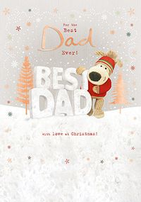 Tap to view Boofle For The Best Dad Ever Christmas Card