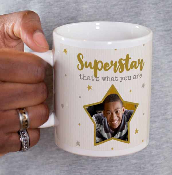 Superstar Congratulations Photo Mug