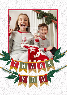 Thank You Banners Photo Postcard