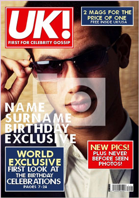 Spoof Magazine - UK! Birthday Boy