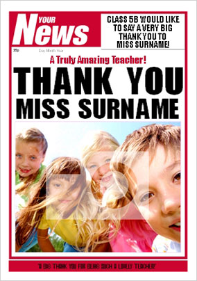 Your News - Thank You Miss