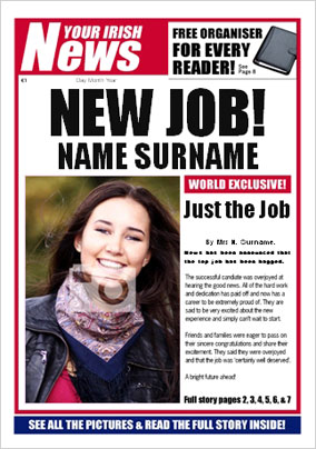 Irish News - New Job