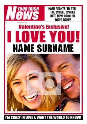 Irish News - I Love You