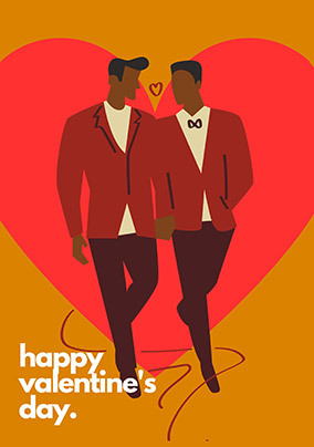 Happy Valentine's Day Couple Card