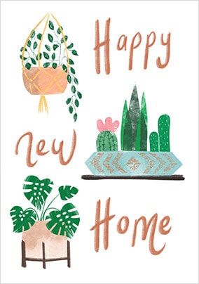 Happy New Home Card