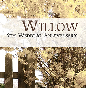 Wedding Anniversary Card - Willow
