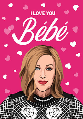 Love You Bebe Anniversary Card