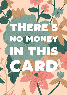 No Money in this Card