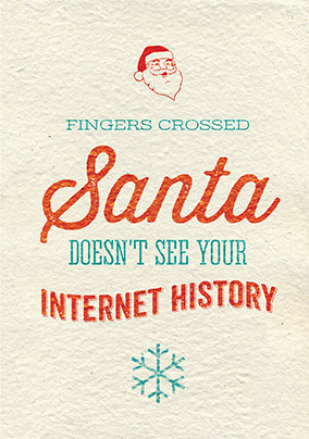 Internet History Christmas Card