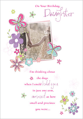 On your Birthday Daughter Birthday Card