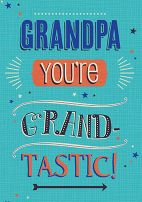 Grand-Tastic Birthday Card