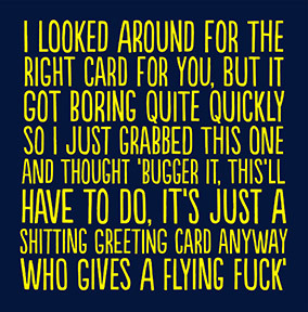 The Right Card