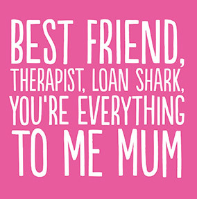 Best Friend Mother's Day Card