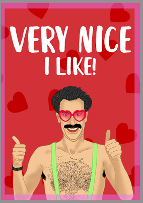 I Like Anniversary Card
