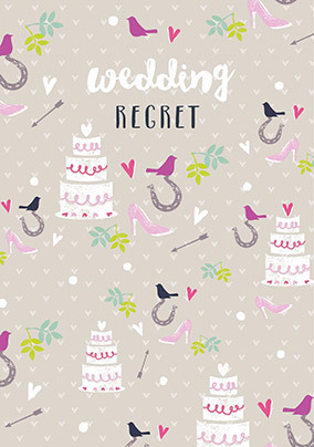 Wedding Regret Card