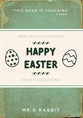 A Truly Egg-cellent Read Easter Card