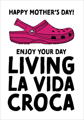 Living La Vida Mother's Day Card