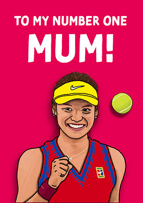 Number One Mum Mother's Day Card