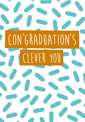 Con'Graduations' Card