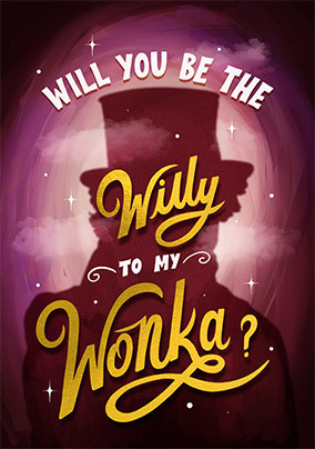 Wonka Valentines Card