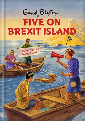 Brexit Enid Blyton Card