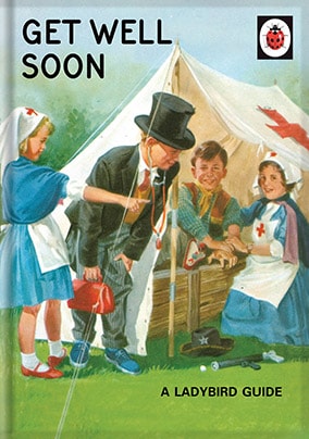 Get Well Soon - Ladybird Card