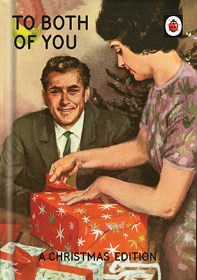 Both of You Ladybird Book Christmas Card
