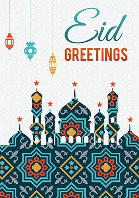 Eid Greetings Card