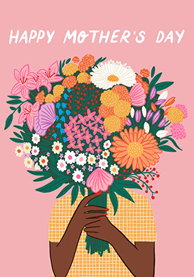 Floral Happy Mother's Day Card