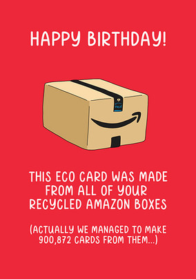 Eco Card Birthday Card