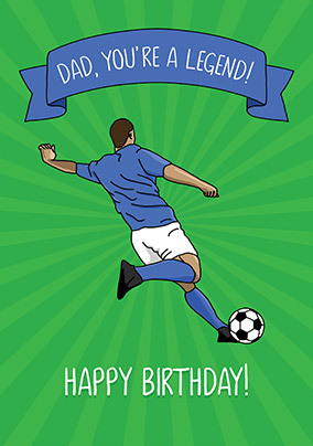 Legend Dad Birthday Card