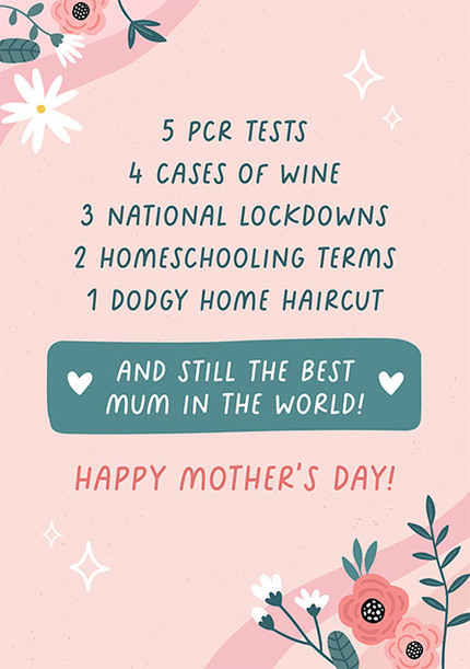 Still The Best Mum Mother's Day Card