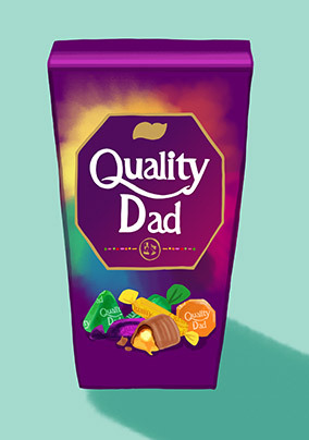 Quality Dad Father's Day Card