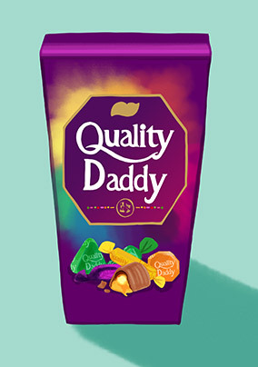 Quality Daddy Fathers Day Card
