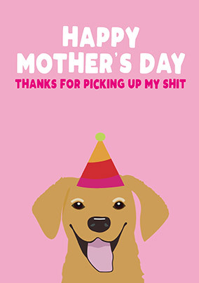 Picking Up My Shit Mother's Day Card