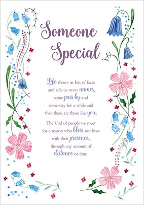 Someone Special Card