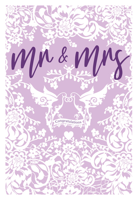 Mr & Mrs Elegant Wedding Card