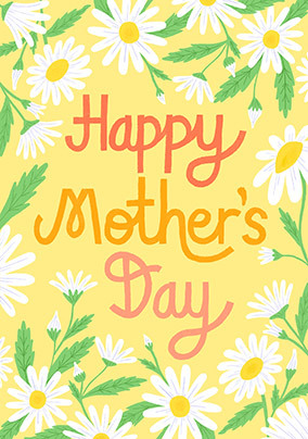 Happy Mother's Day Flower Card