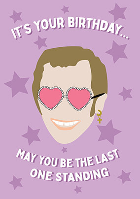 Last One Standing Birthday Card