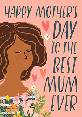 Best Mum Mother's Day Card